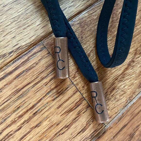 EUC MED Red Carter $200 Dream Weaver Black 2pc Bikini Top & Bottom - Picture 10 of 16